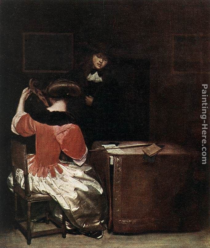 Gerard ter Borch The Music Lesson